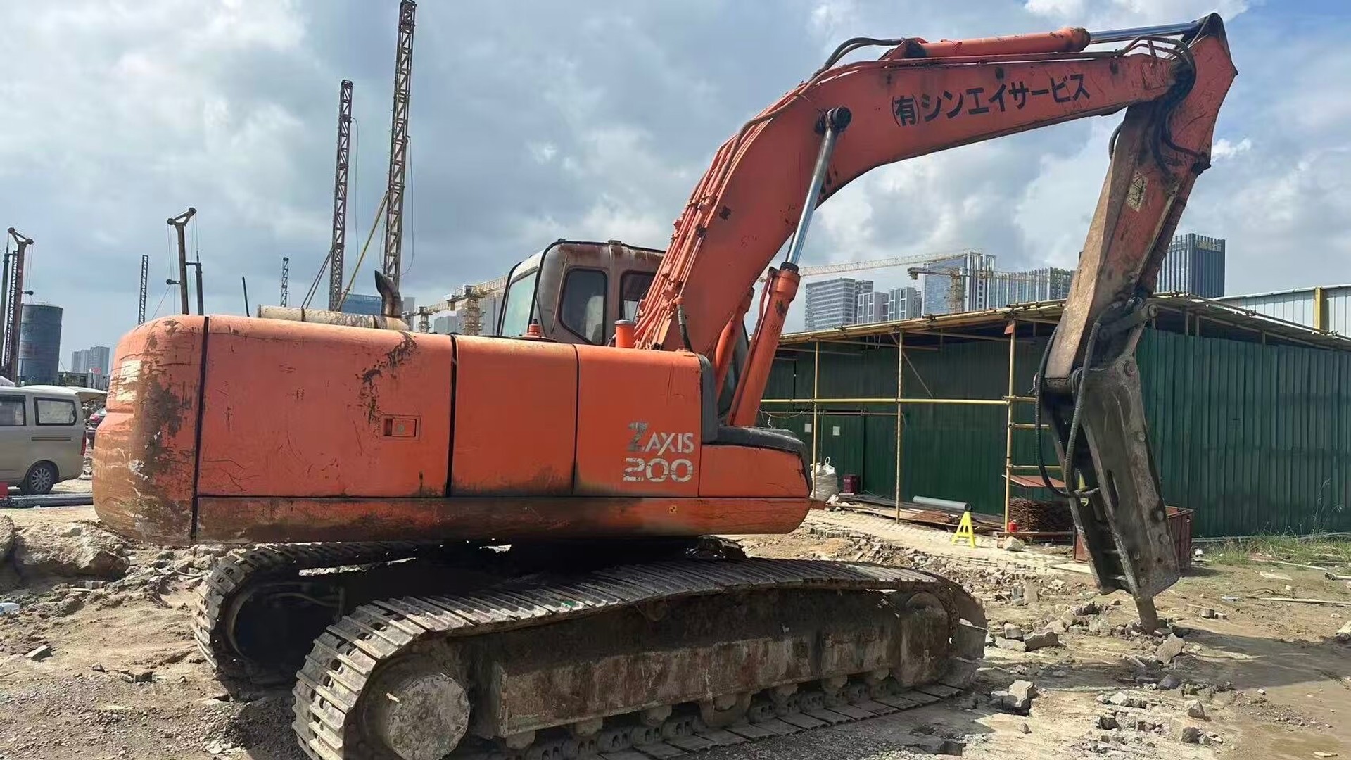 Máy Xúc HITACHI Zaxis 200-1