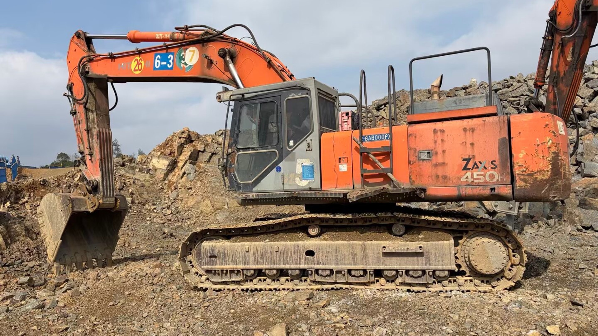 Máy Xúc HITACHI Zaxis 450-1
