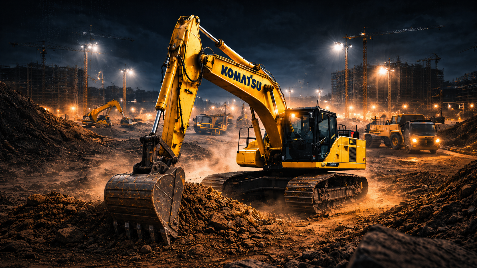 Máy công trình nhập khẩu Hitachi và Kobelco chất lượng cao