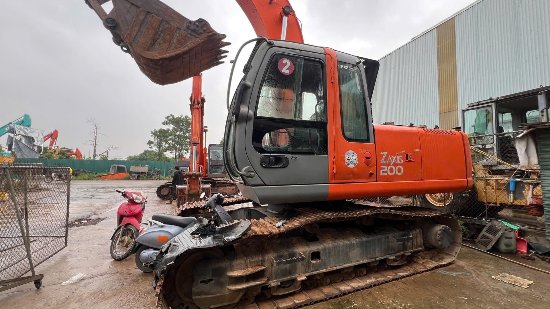 Máy Xúc HITACHI Zaxis 200-1