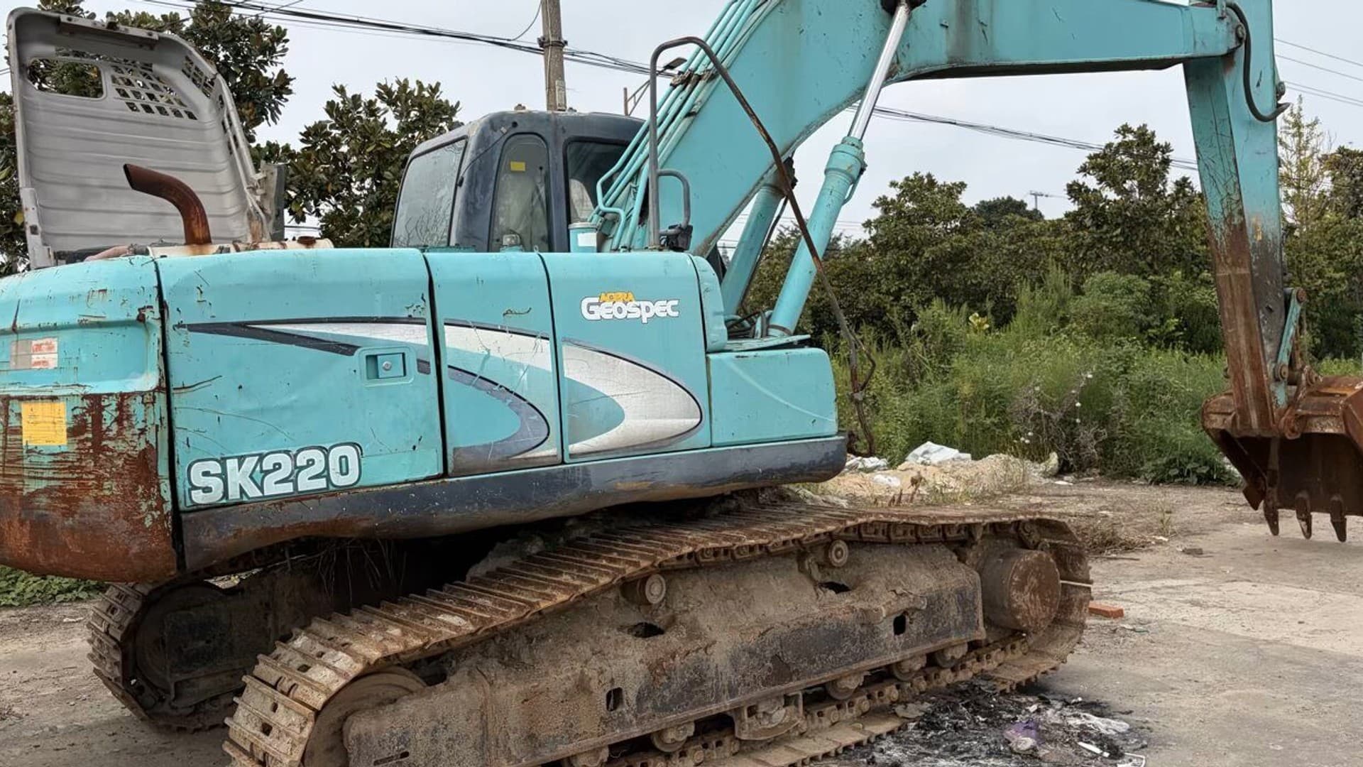 Máy Xúc KOBELCO SK200 - 11