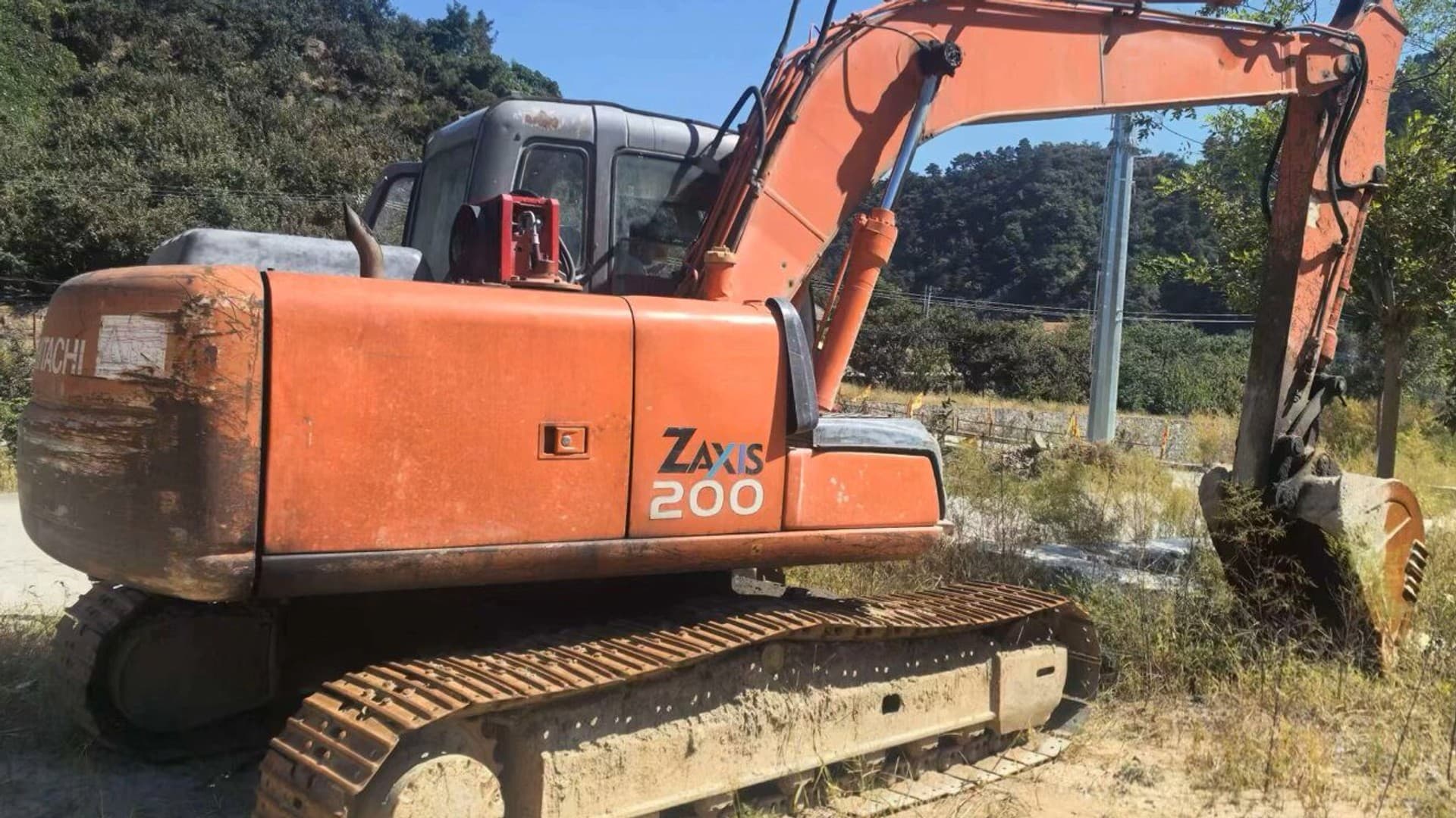 Máy Xúc HITACHI Zaxis 200-1