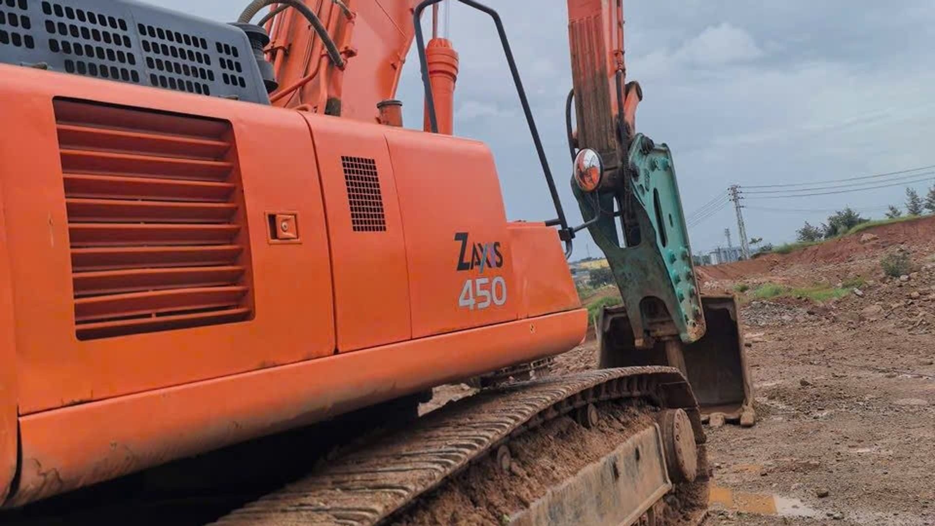 Máy Xúc HITACHI Zaxis 450-1