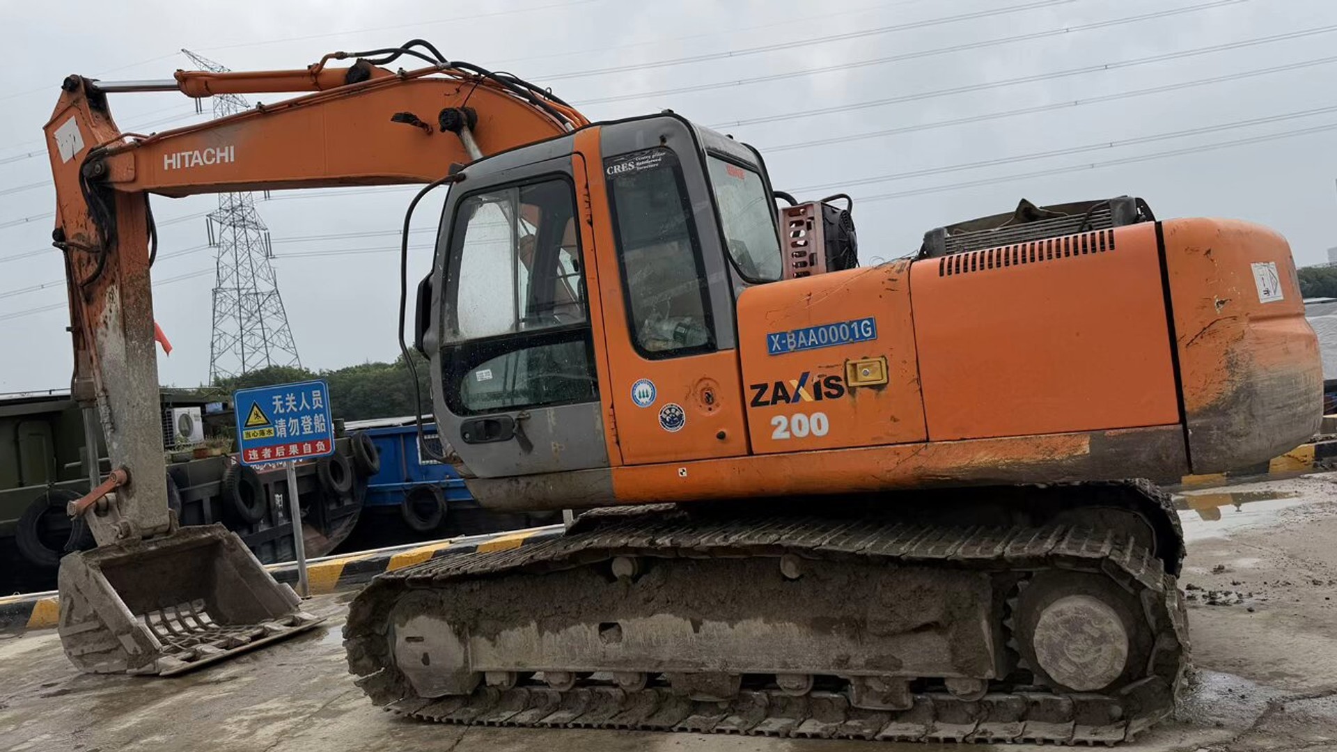 Máy Xúc HITACHI Zaxis 200-1