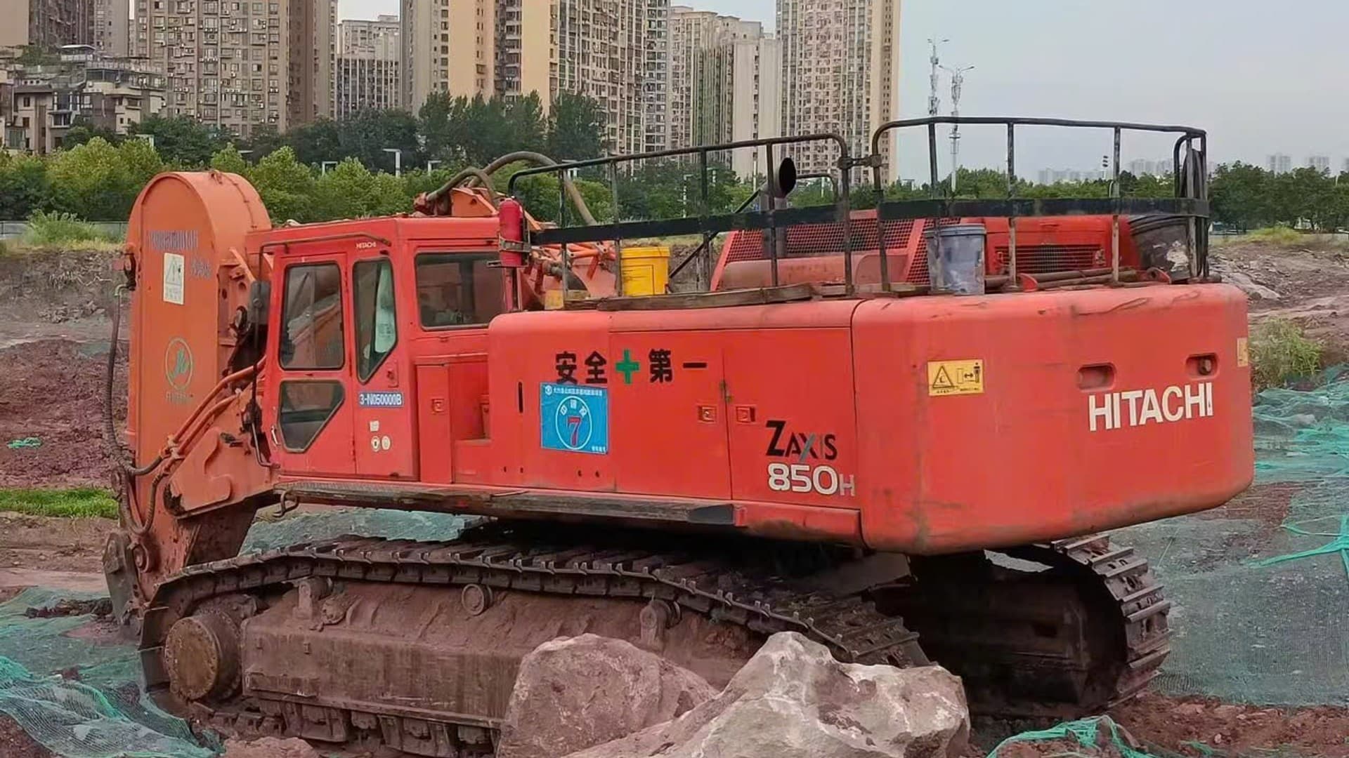 Máy Phá Đá HITACHI Zaxis 850-1