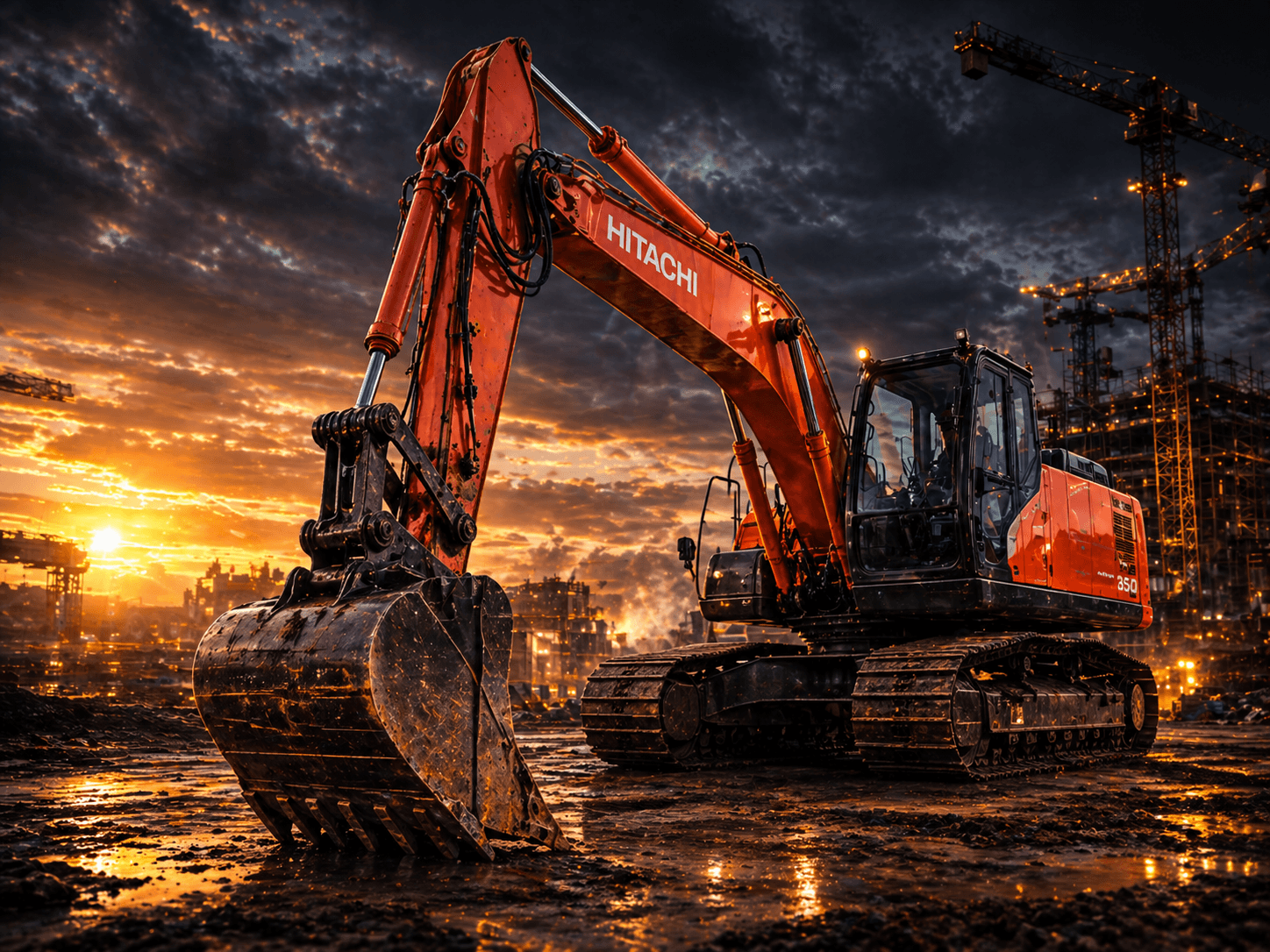 Máy Xúc Hitachi - Ưu Điểm Và Ứng Dụng Thực Tế