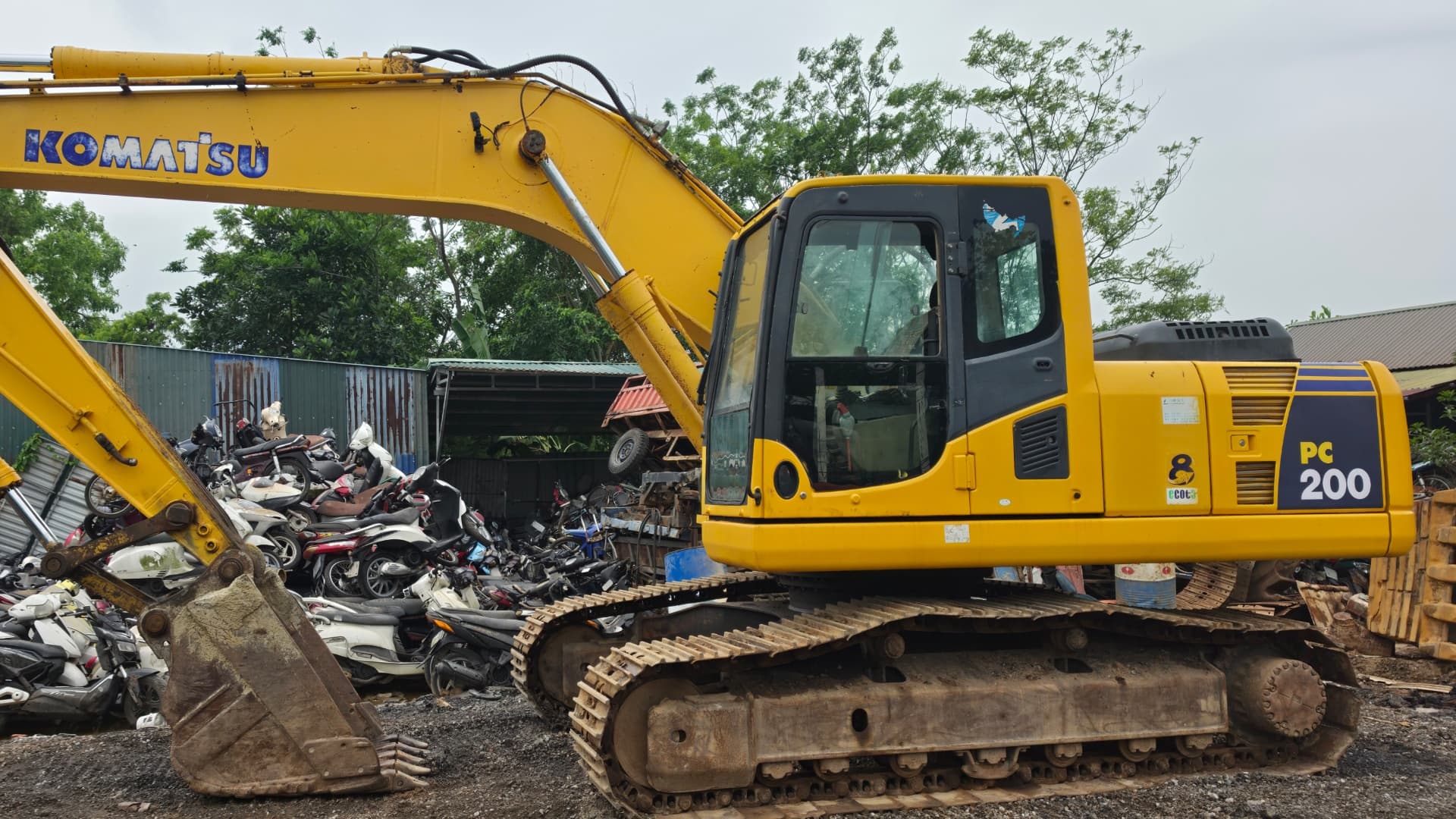 Máy Xúc Komatsu PC200-8 – Dòng Máy Đào Mạnh Mẽ, Bền Bỉ Và Tiết Kiệm