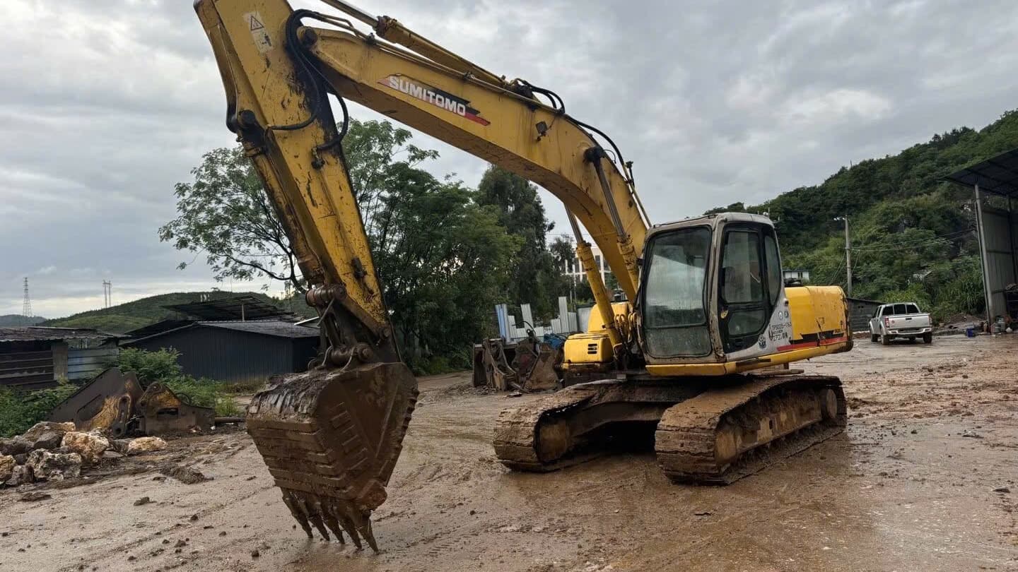 Máy xúc Sumitomo SH200 – Dòng máy công trình mạnh mẽ, bền bỉ và tiết kiệm nhiên liệu - tin tức máy công trình nhập khẩu